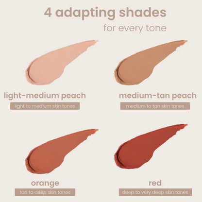 Velare CC Undereye Corrector with Brush - 12H Crease-Proof, Sweat Resistant Formula for Instant Dark Circle Blurring (01)