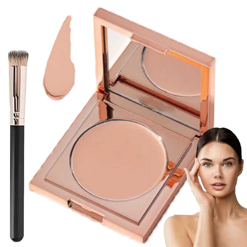 Velare CC Undereye Corrector with Brush - 12H Crease-Proof, Sweat Resistant Formula for Instant Dark Circle Blurring (01)