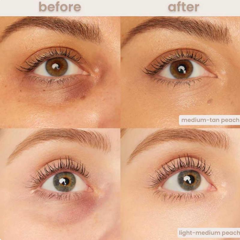 Velare CC Undereye Corrector with Brush - 12H Crease-Proof, Sweat Resistant Formula for Instant Dark Circle Blurring (01)